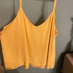 Torrid Yellow Tank-Top/Blouse